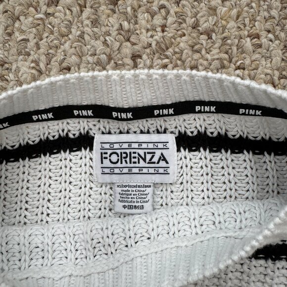 Pink Victoria's‎ Secret × Forenza Knit Sweater Striped XS - Picture 6 of 9